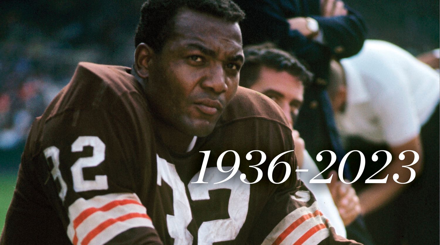 Legendary Browns running back Jim Brown dies at 87.